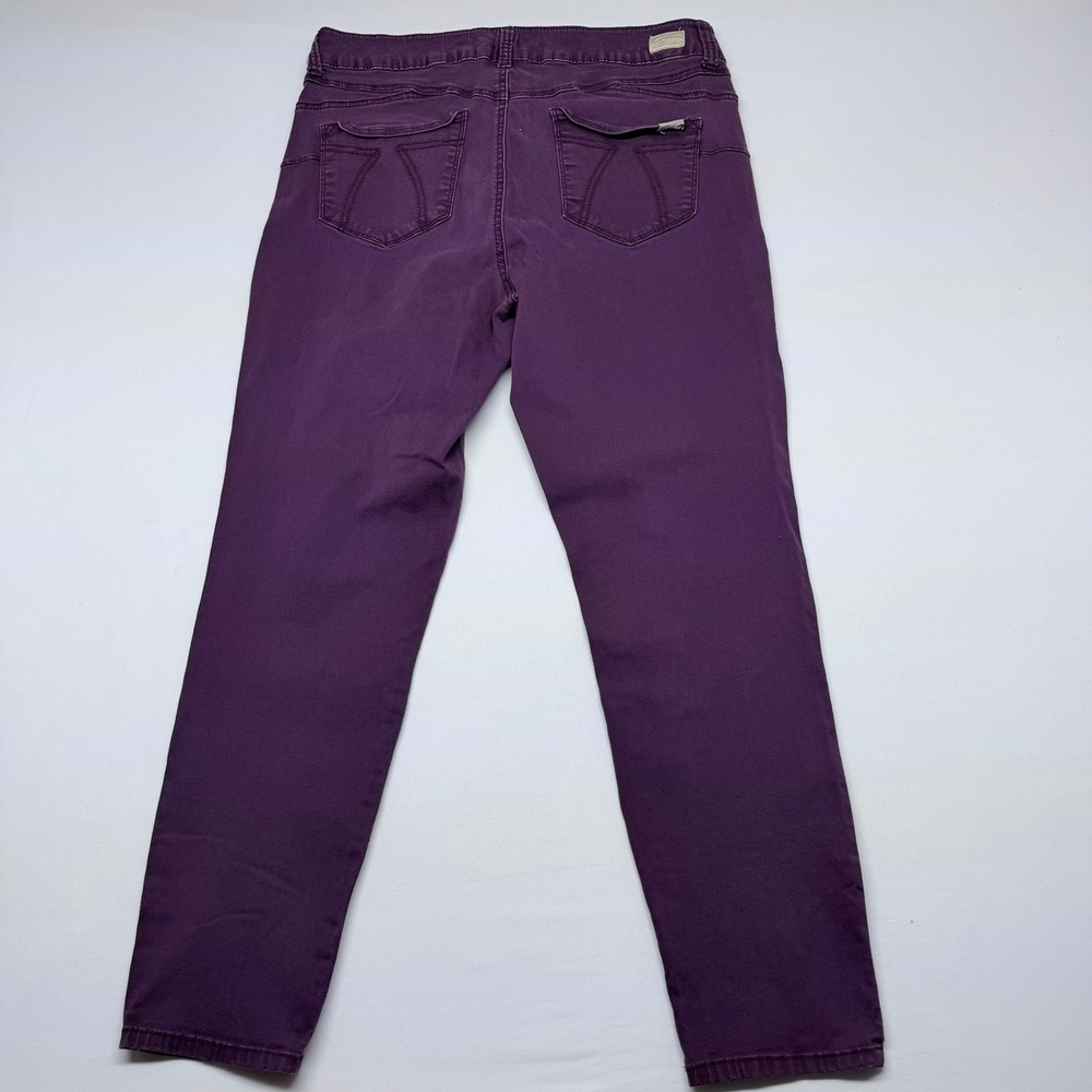 Seven7 Women's Skinny Jeans - Deep Purple - Picture 2 of 9